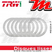 Disques d'embrayage lisses ~ Yamaha YZ 490 1988-1991 ~ TRW Lucas MES 314-7 