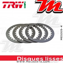 Disques d'embrayage lisses ~ Yamaha XVS 125 Drag Star VW01 2000-2003 ~ TRW Lucas MES 315-4 