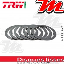 Disques d'embrayage lisses ~ Yamaha XJR 1200 4PU 1995-1998 ~ TRW Lucas MES 319-7 
