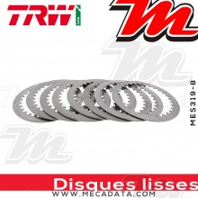 Disques d'embrayage lisses ~ Yamaha FJR 1300 RP04/RP08 2001-2015 ~ TRW Lucas MES 319-8 