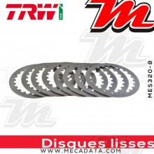 Disques d'embrayage lisses ~ Yamaha FZR 600 H,M,N 3HE, 3RG 1989-1993 ~ TRW Lucas MES 320-8 