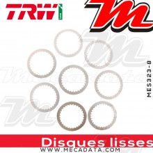 Disques d'embrayage lisses ~ Yamaha YZ 250 F CG 2001-2007 ~ TRW Lucas MES 323-8 