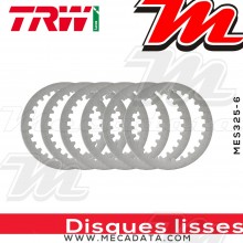 Disques d'embrayage lisses ~ Yamaha YZ 465 3R5, 4V4 1980-1981 ~ TRW Lucas MES 325-6 