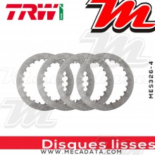 Disques d'embrayage lisses ~ Honda XL 250 S L250S 1981-1982 ~ TRW Lucas MES 326-4 