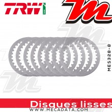 Disques d'embrayage lisses ~ Suzuki GSF 1250 Bandit, S Bandit WVCH 2007-2015 ~ TRW Lucas MES 328-8 