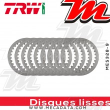 Disques d'embrayage lisses ~ KTM 1190 RC8 2008-2014 ~ TRW Lucas MES 328-9 