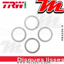 Disques d'embrayage lisses ~ Kawasaki 250 Ninja R EX250K 2007-2012 ~ TRW Lucas MES 335-4 