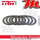 Disques d'embrayage lisses ~ Honda XL 650 V Transalp RD10 2000-2001 ~ TRW Lucas MES 336-7 