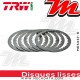 Disques d'embrayage lisses ~ Suzuki DL 650 V-Strom WVB1 2004-2011 ~ TRW Lucas MES 337-6 