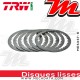 Disques d'embrayage lisses ~ Suzuki DL 650 A V-Strom WVB1 2012-2015 ~ TRW Lucas MES 337-6 