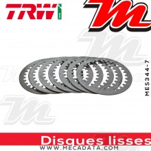 Disques d'embrayage lisses ~ Suzuki GSX 750 AE 1998-2001 ~ TRW Lucas MES 344-7 