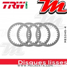 Disques d'embrayage lisses ~ Suzuki RM 85 2002-2015 ~ TRW Lucas MES 345-4 