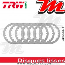 Disques d'embrayage lisses ~ KTM 660 Rallye 1999-2000 ~ TRW Lucas MES 351-7 