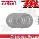 Disques d'embrayage lisses ~ Kawasaki ZX-6R 600 Ninja ZX600H 2000-2001 ~ TRW Lucas MES 354-8 