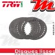 Disques d'embrayage lisses ~ Honda VTX 1300 SC52 2003-2008 ~ TRW Lucas MES 355-7 