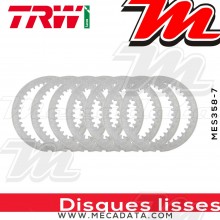 Disques d'embrayage lisses ~ Suzuki DR-Z 400 SM WVB8 2005-2009 ~ TRW Lucas MES 358-7 