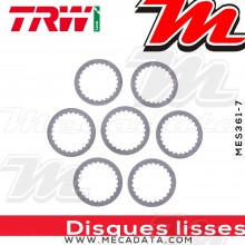 Disques d'embrayage lisses ~ Honda CB 600 Hornet PC41 2007-2013 ~ TRW Lucas MES 361-7 