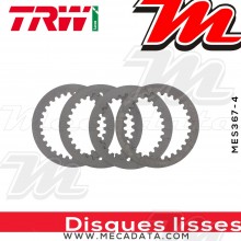 Disques d'embrayage lisses ~ Honda CBR 250 R MC41 2011-2013 ~ TRW Lucas MES 367-4 