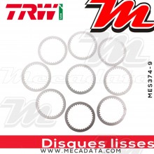 Disques d'embrayage lisses ~ BMW S 1000 RR 2010-2014 ~ TRW Lucas MES 374-9 