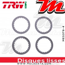 Disques d'embrayage lisses ~ Yamaha YZF 125 RE06 2008-2013 ~ TRW Lucas MES 379-4 