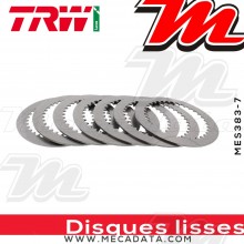 Disques d'embrayage lisses ~ Kawasaki ZX-6R 600 Ninja ZX600P 2007-2016 ~ TRW Lucas MES 383-7 