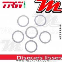 Disques d'embrayage lisses ~ Honda XRV 750 Afrika Twin RD04 1990-1992 ~ TRW Lucas MES 388-6 