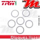 Disques d'embrayage lisses ~ Honda XRV 750 Afrika Twin RD07 1993-2002 ~ TRW Lucas MES 388-6 