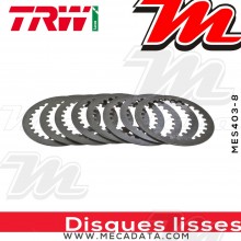 Disques d'embrayage lisses ~ Yamaha FZ6 600 S2 RJ07/RJ14 2007-2010 ~ TRW Lucas MES 403-8 