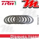 Disques d'embrayage lisses ~ Yamaha XVS 650 Drag Star 4VR/XR,VM02/03/04 1997-2007 ~ TRW Lucas MES 404-7 