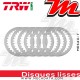 Disques d'embrayage lisses ~ Honda CR 250 R ME03 2000-2001 ~ TRW Lucas MES 411-7 