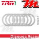 Disques d'embrayage lisses ~ Suzuki RM-X 450 2010-2015 ~ TRW Lucas MES 416-7 