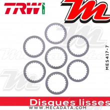 Disques d'embrayage lisses ~ Suzuki GSX 650 F WVCJ 2008-2015 ~ TRW Lucas MES 417-7 