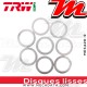 Disques d'embrayage lisses ~ Kawasaki ZX-10R 1000 Ninja ZXT00C,D, E,F 2007-2016 ~ TRW Lucas MES 426-9 
