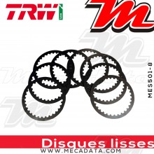 Disques d'embrayage lisses ~ Harley-Davidson FXSTSI 1450 Softail Springer 2004 ~ TRW Lucas MES 501-8 