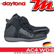 Baskets moto Daytona AC4 WD® Couleur:Noir