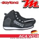 Baskets moto Daytona AC4 WD® Couleur:Noir/Blanc