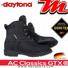Bottines moto Gore-Tex Daytona AC Classics GTX® Couleur:Noir