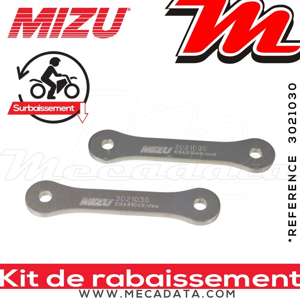 Kit Rabaissement ~ Honda CBR 500 R ~ ( PC70 ) 2024 ~ Mizu - 25 mm