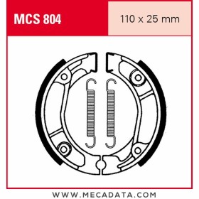 Mâchoires de frein  ~ TRW Lucas MCS 804 