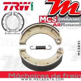 Mâchoires de frein  ~ TRW Lucas MCS 891 