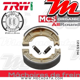 Mâchoires de frein  ~ TRW Lucas MCS 921 