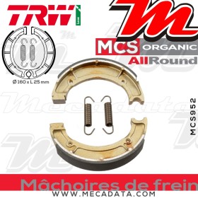 Mâchoires de frein  ~ TRW Lucas MCS 952 