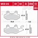 Plaquettes de frein ~ TRW Lucas MCB 615 TRQ 