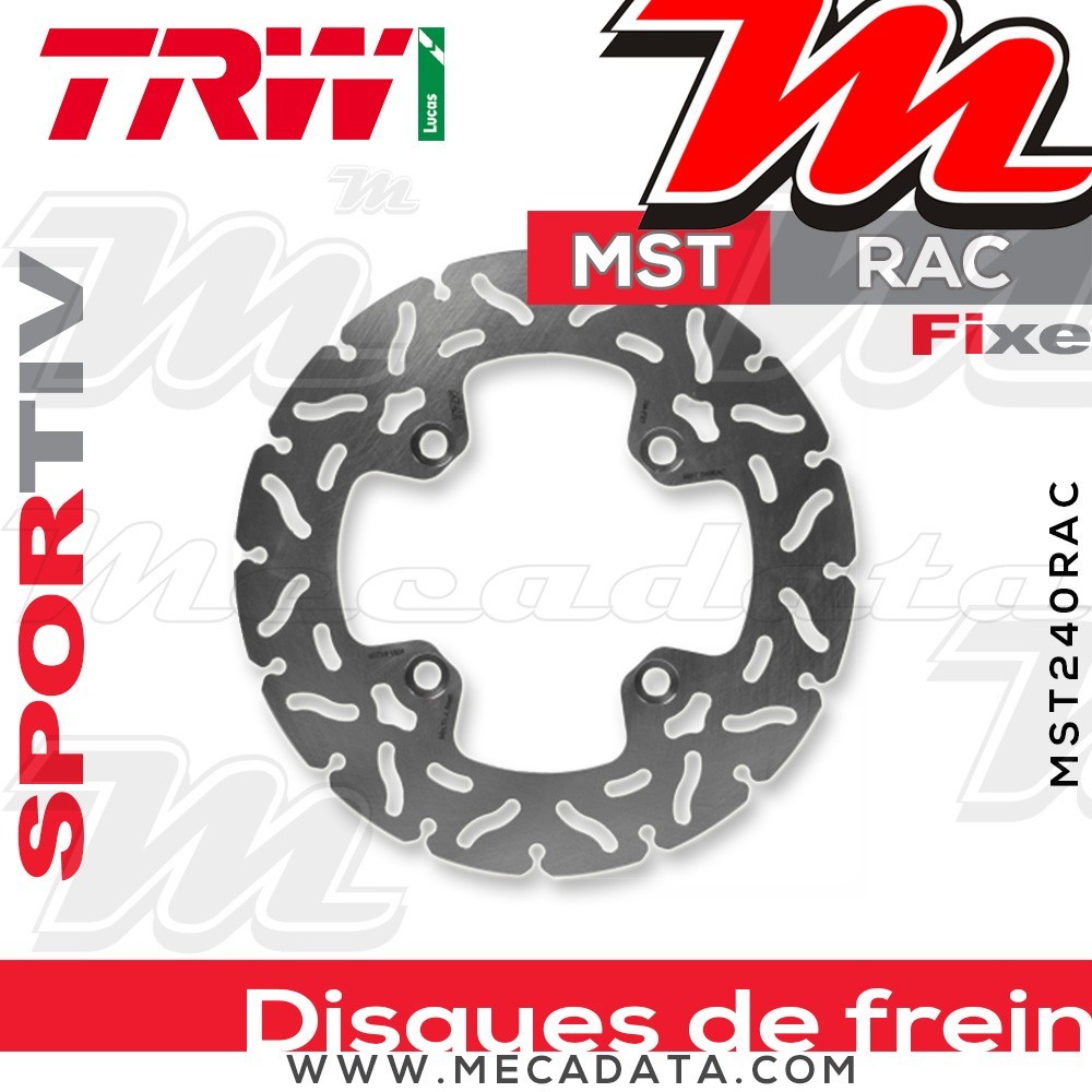 Disque de frein ~ TRW Lucas MST 240 EC 