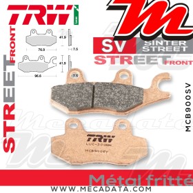 Plaquettes de frein Avant ~ TRW Lucas MCB 900 SV 