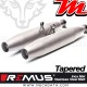Paire de silencieux Pot d'échappement ~ Triumph Bonneville T100 2021 - 2024 ~ Triumph Bonneville T120 2021 - 2024 ~ REMUS