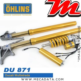Kit Amortisseur et Fourche Ohlins ~ DU 871 (EC-KIT) 