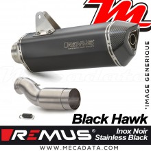 Silencieux d'échappement ~ GasGas SM 700 - 2022 - 2024 ~ GasGas ES 700 - 2022 - 2024 ~ Remus Black Hawk