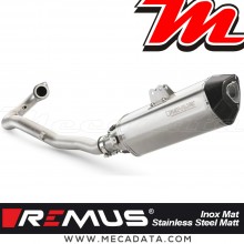 Ligne complète ~ GasGas SM 700 - 2022 - 2024 ~ GasGas ES 700 - 2022 - 2024 ~ Remus Black Hawk