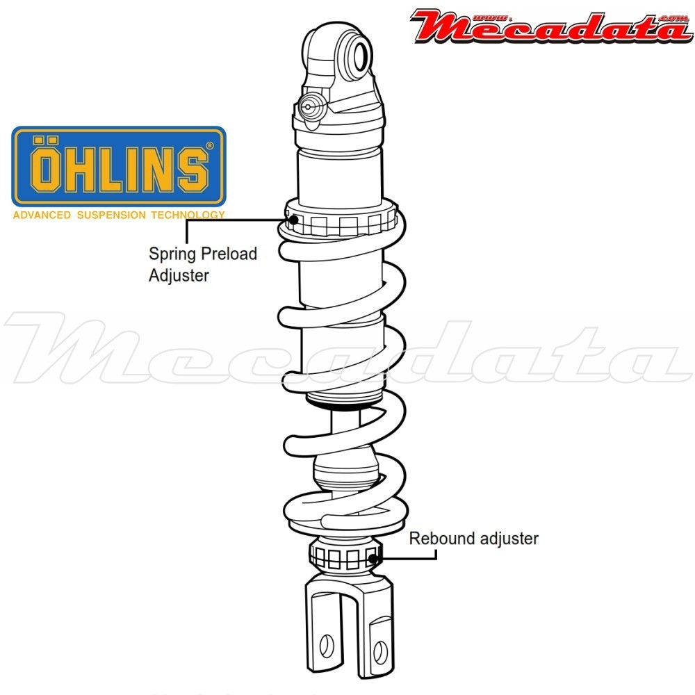 Amortisseur Ohlins ~ HO 426 (S36DR1) 